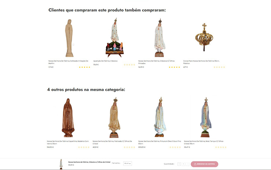 defatima vendas cruzadas